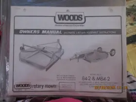 M84-2 ROTARY Woods Mower