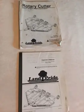 RCM5015 ROTARY Land Pride Cutter Operators Manual Book