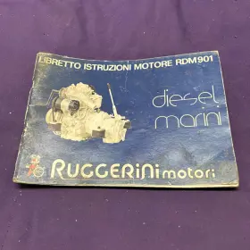 RDM901 RUGGERINI Diesel Marine Engine Owners Manual
