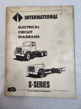 1087402R1 S-SERIES International Electrical Circuit Diagrams