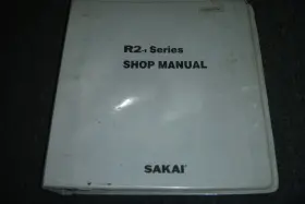 R2H-1 SAKAI Wheel Drum Roller Service Repair Manual Xz