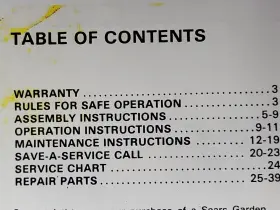 502.257040 SEARS Murray Gt Yard Garden Tractor Manual #3