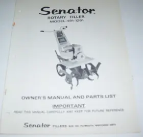 481-1261 SENATOR Rotary Tiller Owners Manual