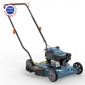 GCJ-LSPG-L4 SENIX Gas Lawn Mower Cycle Walk Push Lawnmower