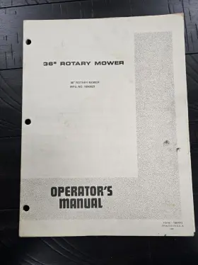 1690023 SIMPLICITY Riding Lawn Tractor Mower Owners Operators