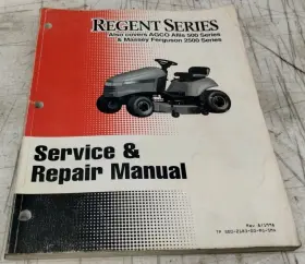 500-2183-00-RG-SMA SIMPLICITY Regent Agco Allis Mf Service
