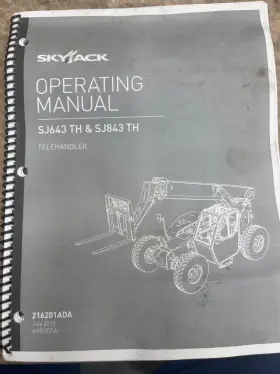 SJ843 SKYJACK Manual Th