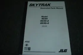 4030-4 SKYTRAK Jlg Telehandler Catalog Manual Xz