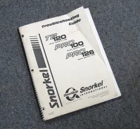 0191681 SNORKEL Pro Boom Lift Troubleshooting Manual