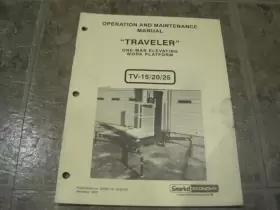 OM02-TV-15-20-25 SNORKEL Traveler Lift Operation Manual