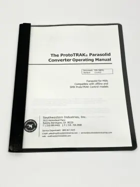 28070 SOUTHWESTERN INDUSTRIES Prototrak Parasolid Converter