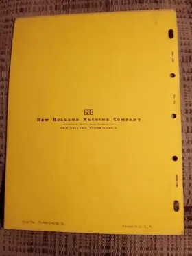 19-4M-S-4-66 SPERRY NEW HOLLAND Service Catalog Conestoga #3