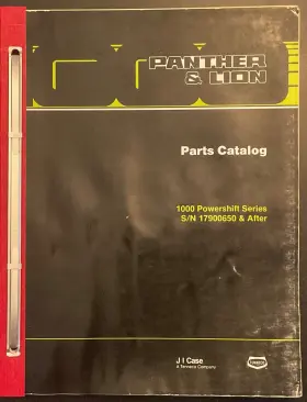 37-176 STEIGER Panther Lion Powershift Tractor Catalog