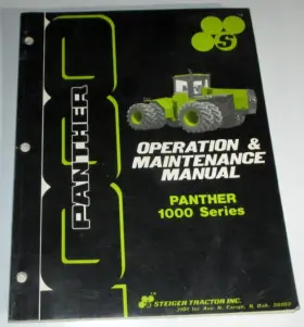 KP-1400 STEIGER Panther Tractor Operators Manual
