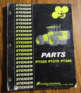 PT225 STEIGER Panther Bearcat Cougar Tractor Catalog Manual