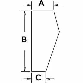 D131289 STEVENS LAKE PARTS Turbo Backhoe Left Lower Front