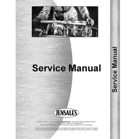 RAP72087 STEVENS LAKE PARTS Mower Service Manual Ford Fo