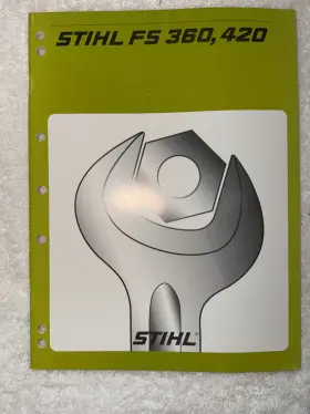 FS360 STIHL Service Manual Specifications