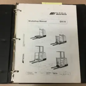 W8-054-149 Ho Picker Service Workshop Repair Manual Pallet