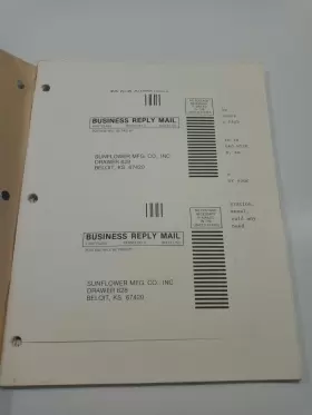 1231 SUNFLOWER Tandem Harrow Operators Manual #2