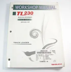WETL230 TAKEUCHI CONSTRUCTION EQUIPMENT Xf Track Loader Cd