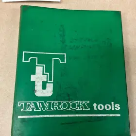 DP400 TAMROCK Soil Drill Manual Book Catalog Binder