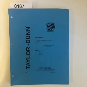 B2-54 TAYLOR-DUNN Operators Manual
