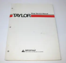 TYC-850L TAYLOR Manual