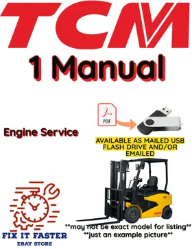 FCG25-2H TCM Forklift Engine Service Manual Pdf Usb