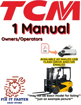 FD20Z2S TCM Forklift Owners Operators Manual Pdf Usb