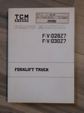 PMF-445A TCM Forklift Manual