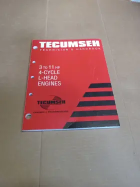 740049 TECUMSEH Cycle Head Engine Technician Handbook