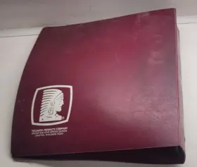 SW41C TECUMSEH Mechanics Manual Binder Folder Ring #3