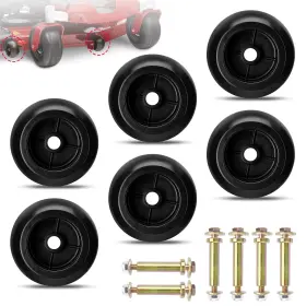 103-3168 TEMSONE Set Lawn Mower Anti Scalp Deck Wheel Exmark