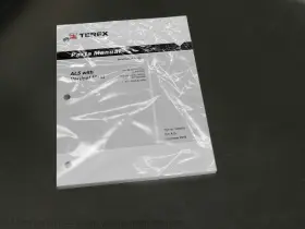 1259378 TEREX Vertical Mast Light Tower Manual Exploded View