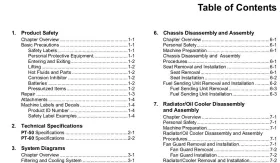 2030-634 TEREX Rubber Track Loader Repair Service Manual #3