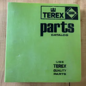 3305B TEREX Hauler Catalog Binder