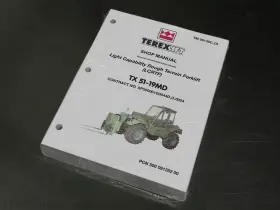57.4400.8200 TEREX Lcrtf Rough Terrain Forklift Service Book