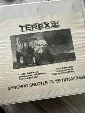 6199036M1 TEREX Backhoe Loader Catalog Manual Book