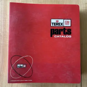 62432 TEREX Loader Catalog Binder