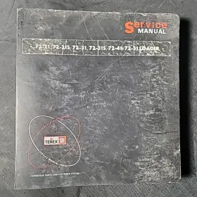 70SP5 TEREX Loader Service Repair Manual