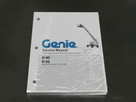 72136 TEREX Genie Telescopic Boom Lift Service Manual Repair