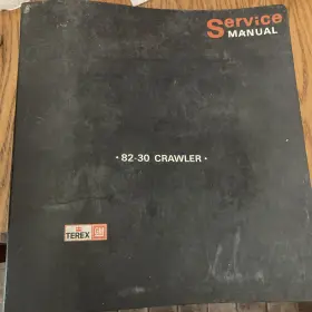 82-30B TEREX Crawler Tractor Bulldozer Service Repair Manual