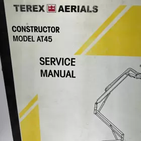 89-445007 TEREX Aerials Constructor Service Manual #2
