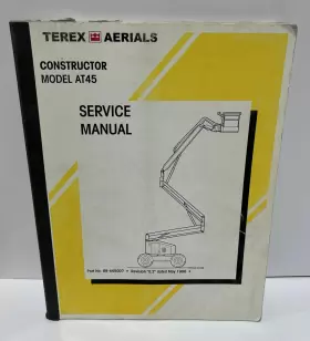 89-445007 TEREX Aerials Constructor Service Manual