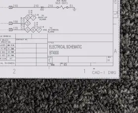 BT4000 TEREX Boom Crane Electrical Wiring Schematic Manual