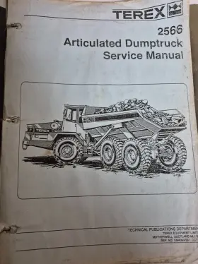 SM409-410-1 TEREX Articulated Dumptruck Service Manual