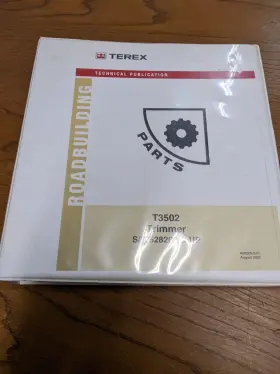 T3592 TEREX Trimmer Manual
