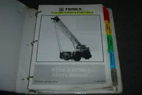 TR700-1 TEREX Tier Rough Terrain Crane Catalog Manual Xz