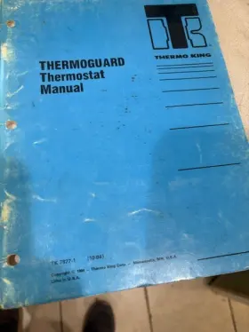 TK7827-1 THERMO KING Thermoguard Thermostat Manual